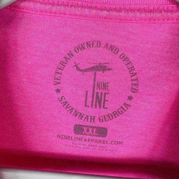 Nine Line Sz XXL Come And Take It Crewneck Short Sleeve Graphic T-Shirt Tee Pink - Picture 3 of 3